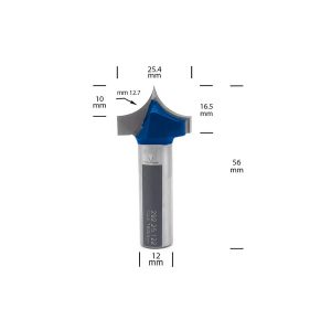 تیغ پروفیل ناودانی نوک تیز کارباید آلمان (KY Carbide)