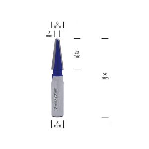 تیغ V شکل سرگرد KY Carbide آلمان